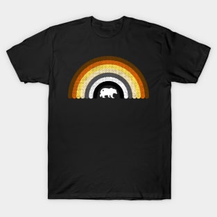 Mens Gay Daddy Bear Rainbow Cave LGBT T-Shirt